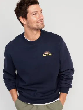 OLD NAVY Polerón Cuello Redondo Old Navy Logo-Graphic Hombre